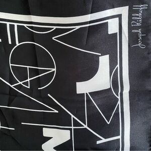 Joseph Ribkoff Monochrome Graphic Silk Scarf
